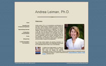 image of Andrea Leiman, PhD home page