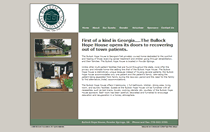 image of Bullock Hope House home page